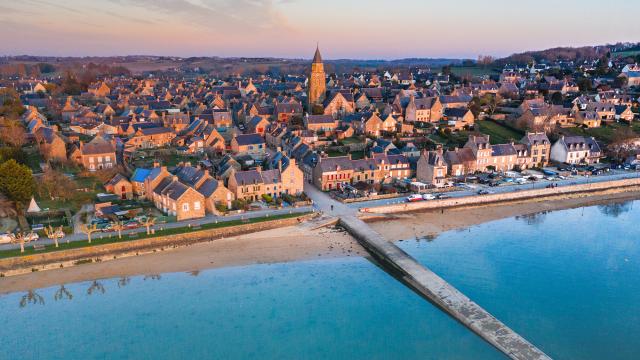 Aerial view of Saint-Suliac