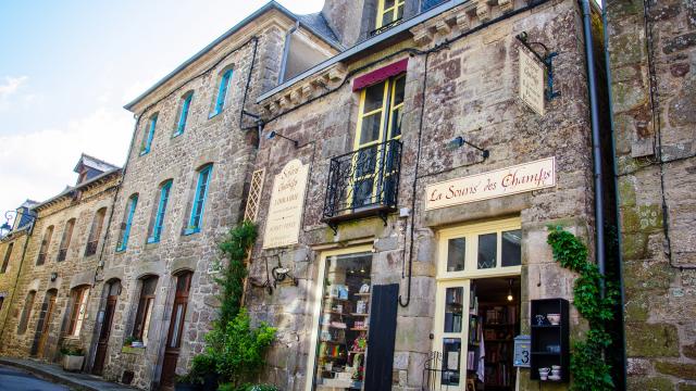 Bookshop La Souris des Champs in Bécherel